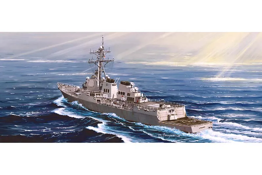Trumpeter 1/350 USS Lassen DDG-82 Missile Destroyer Plastic Model Kit image 27938