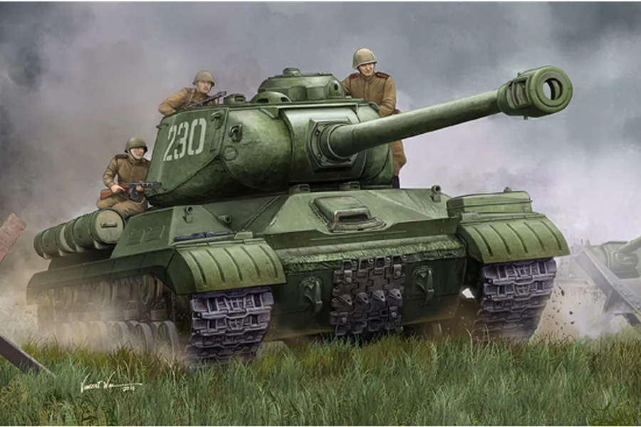 Trumpeter 1/35 Soviet JS-2M Heavy Tank Scaled Plastic Model Kit image 28037