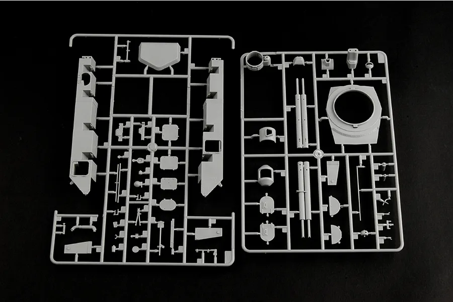 Trumpeter 1/35 German Neubaufahrzeug Nr.3-5 Tank Scaled Plastic Model Kit image 28069