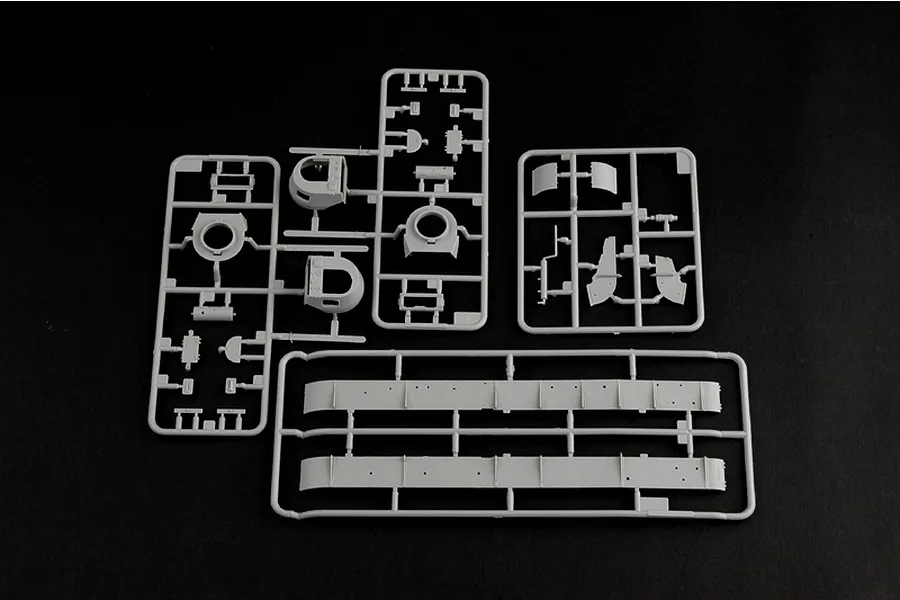 Trumpeter 1/35 German Neubaufahrzeug Nr.3-5 Tank Scaled Plastic Model Kit image 28070