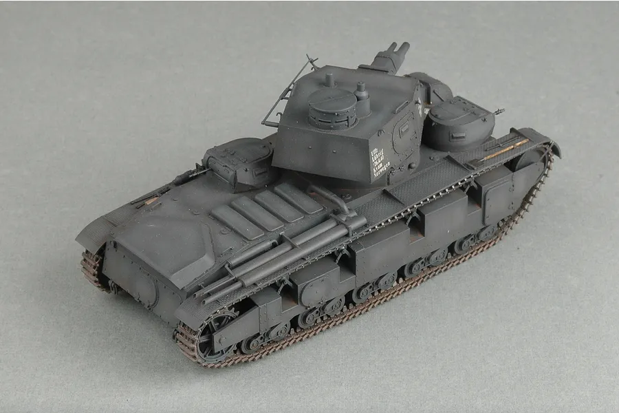 Trumpeter 1/35 German Neubaufahrzeug Nr.3-5 Tank Scaled Plastic Model Kit image 28081