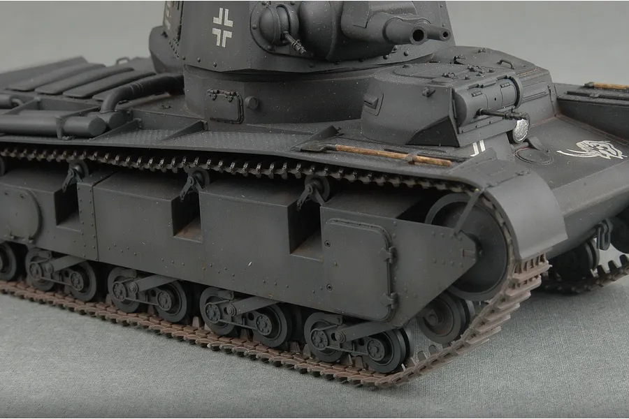 Trumpeter 1/35 German Neubaufahrzeug Nr.3-5 Tank Scaled Plastic Model Kit image 28083