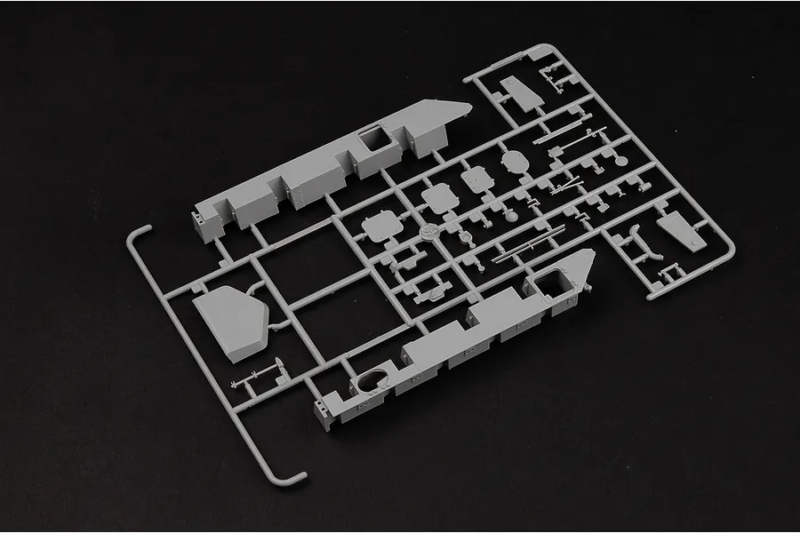 Trumpeter 1/35 German Neubaufahrzeug Nr.3-5 Tank Scaled Plastic Model Kit image 28084