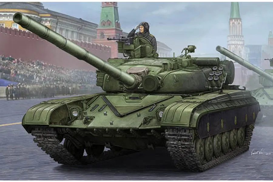 Trumpeter 1/35 Soviet 1984 T-64B Tank Scaled Plastic Model Kit image 28109