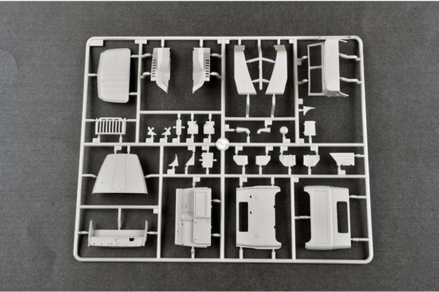Trumpeter 1/35 Russian BM-21 Grad Multiple Rocket Launcher Truck Scaled Plastic Model Kit image 28144