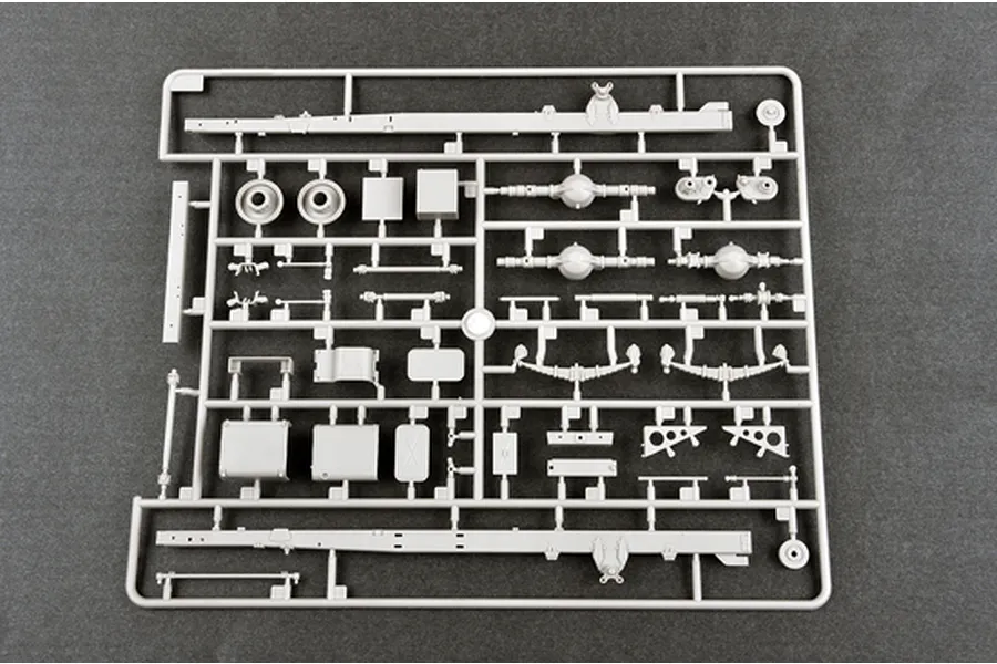 Trumpeter 1/35 Russian BM-21 Grad Multiple Rocket Launcher Truck Scaled Plastic Model Kit image 28147