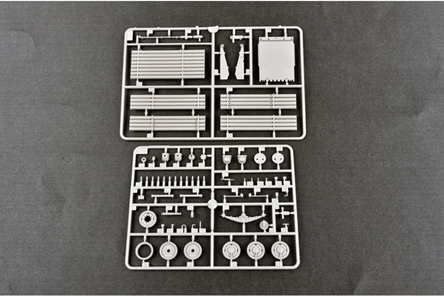 Trumpeter 1/35 Russian BM-21 Grad Multiple Rocket Launcher Truck Scaled Plastic Model Kit image 28152