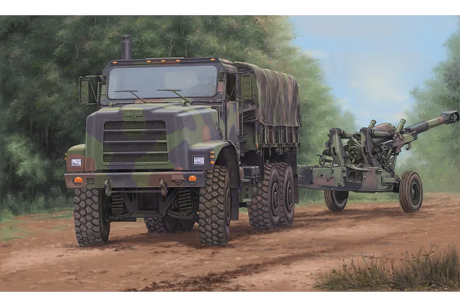 Trumpeter 1/35 U.S. MK.23 MTVR Truck Scaled Plastic Model Kit image 2