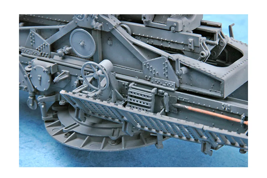 Trumpeter 1/35 German 17cm Kanone 18 Heavy Howitzer Scaled Plastic Model Kit image 28333