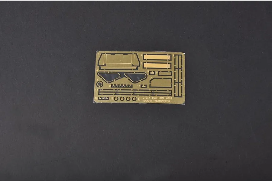 Trumpeter 1/35 Russian BM-21 Grad Multiple Rocket Launcher Truck Scaled Plastic Model Kit image 28423