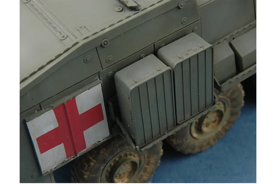 Trumpeter 1/35 M1133 Stryker Medical Evacuation Vehicle Scaled Plastic Model Kit image 28448