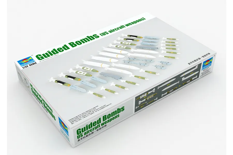 Trumpeter 1/32 US Aircraft Smart Bombs Weapons Set image 28475