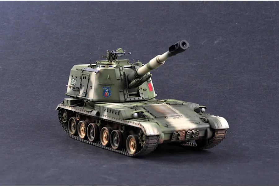 Trumpeter 1/35 PLZ-83A SPH Self-Propelled Gun Scaled Plastic Model Kit image 15
