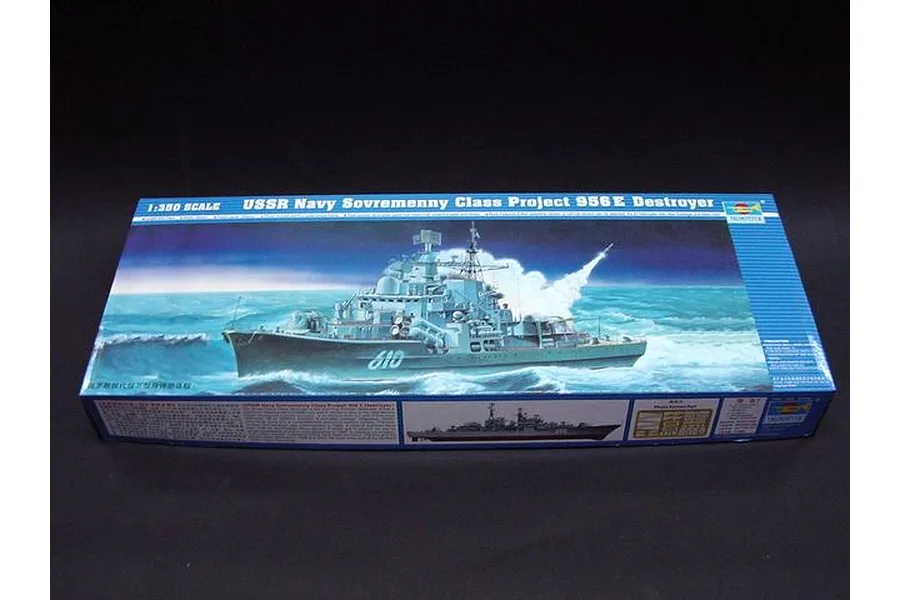 Trumpeter 1/350 USSR Sovremenny Class Project 956E Navy Destroyer Plastic Mod Kit image 28796