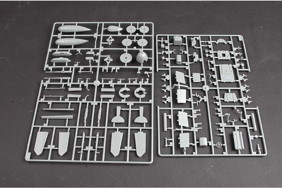 Trumpeter 1/32 Messerschmitt Bf 109F-4 Fighter Scaled Plastic Model Kit image 28934
