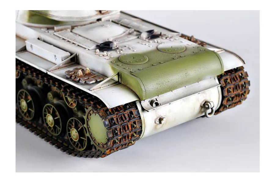 Trumpeter 1/35 Russian 1942 KV-1 Heavy Cast Turret Tank Scaled Plastic Model Kit image 10