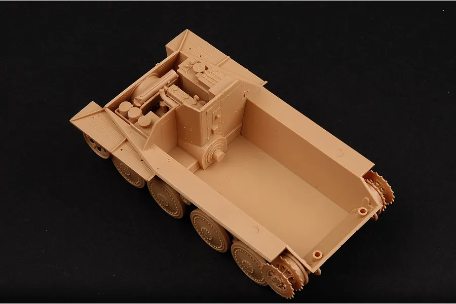 Trumpeter 1/35 German Jagdpanzer 38(t) Hetzer-Starr Self-Propelled Scaled Plastic Model Kit image 29114