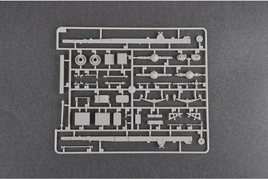 Trumpeter 1/35 Russian 6x6 URAL-4320 Truck Scaled Plastic Model Kit image 29214