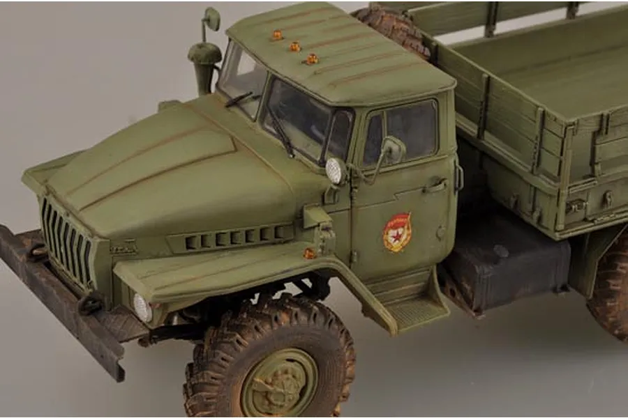 Trumpeter 1/35 Russian 6x6 URAL-4320 Truck Scaled Plastic Model Kit image 29222