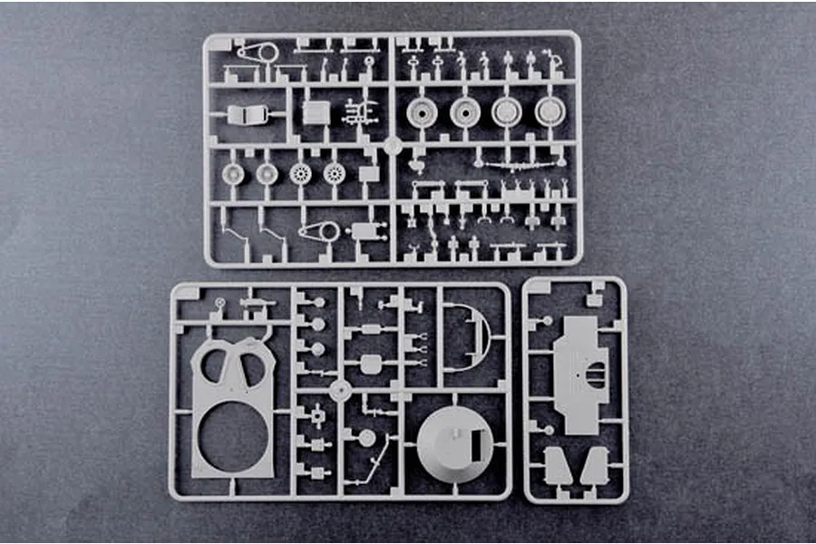 Trumpeter 1/35 Russian NBC (Early Version) Armoured Car Scaled Plastic Model Kit image 29297