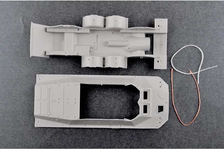 Trumpeter 1/35 Russian NBC (Early Version) Armoured Car Scaled Plastic Model Kit image 29302