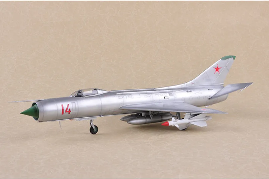 Trumpeter 1/48 Soviet Su-11 Fishpot Jet Scaled Plastic Model Kit image 11