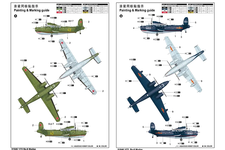 Trumpeter 1/72 Russian Su-27UB Jet Scaled Plastic Model Kit image 7