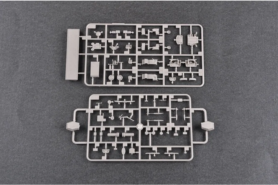 Trumpeter 1/700 USS West Virginia BB-48 1945 Battleship Plastic Model Kit image 29448
