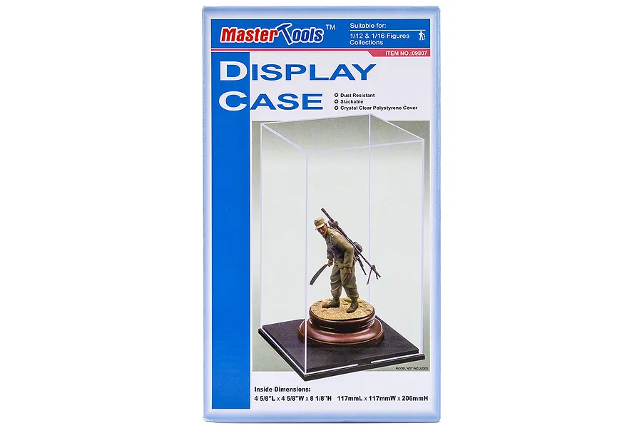 Trumpeter Model Plastic Display Case 117x117x206mm image 29477