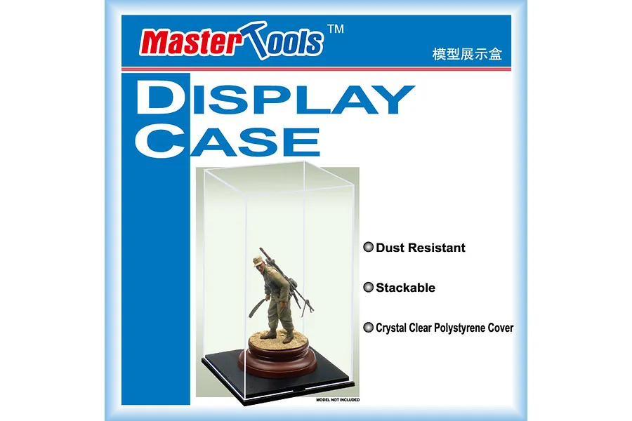 Trumpeter Model Plastic Display Case 117x117x206mm image 29479