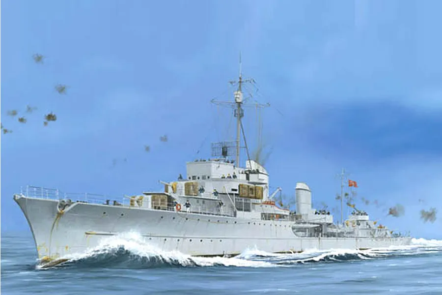 Trumpeter 1/350 German Zerstorer Z-43 1944 Destroyer Plastic Mod Kit image 29586