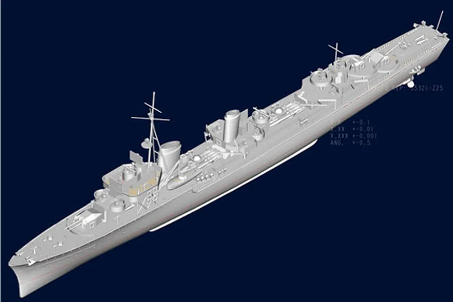 Trumpeter 1/350 German Zerstorer Z-25 1944 Destroyer Plastic Mod Kit image 29604