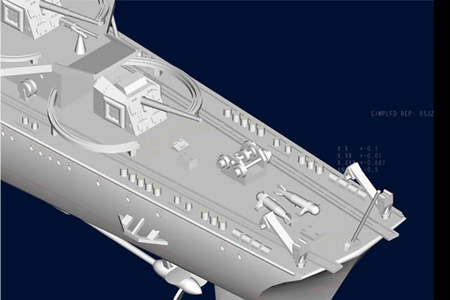 Trumpeter 1/350 German Zerstorer Z-25 1944 Destroyer Plastic Mod Kit image 29606