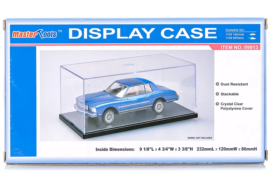 Trumpeter Model Plastic Display Case 232x120x86mm image 29607