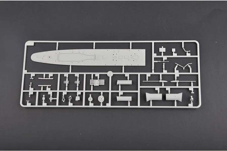 Trumpeter 1/350 HMS Eskimo 1941 Destroyer Plastic Model Kit w/ Australian Decals image 29697