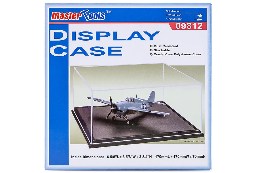 Trumpeter Model Plastic Display Case 170x170x70mm image 29808