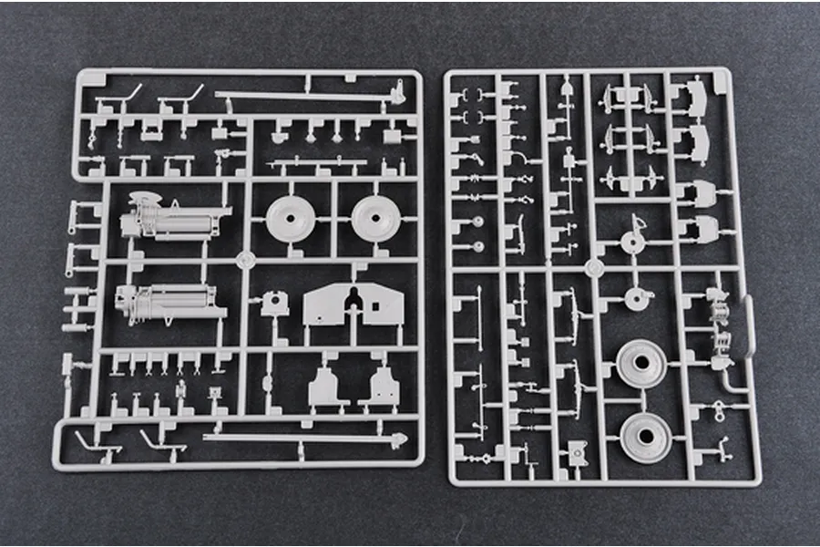 Trumpeter 1/35 Soviet 1938 122mm Howitzer M-30 (Late Version) Scaled Plastic Model Kit image 29846