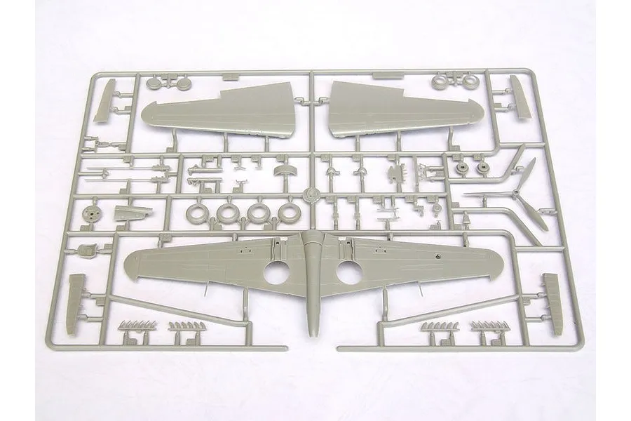 Trumpeter 1/48 P-40 Warhawk (Tomahawk II A) Fighter Scaled Plastic Model Kit image 29912