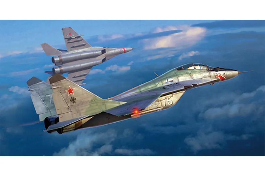 Trumpeter 1/72 MiG-29UB Fulcrum (Izdeliye 9.5) Fighter Jet Scaled Plastic Model Kit image 29970