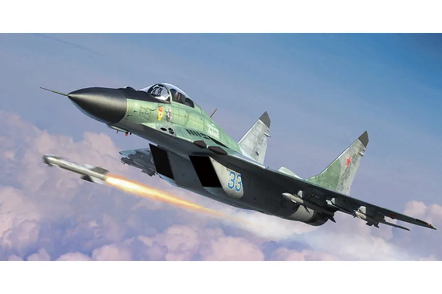 Trumpeter 1/72 MiG-29c Fulcrum (Izdeliye 9.13) Fighter Jet Scaled Plastic Model Kit image 30059