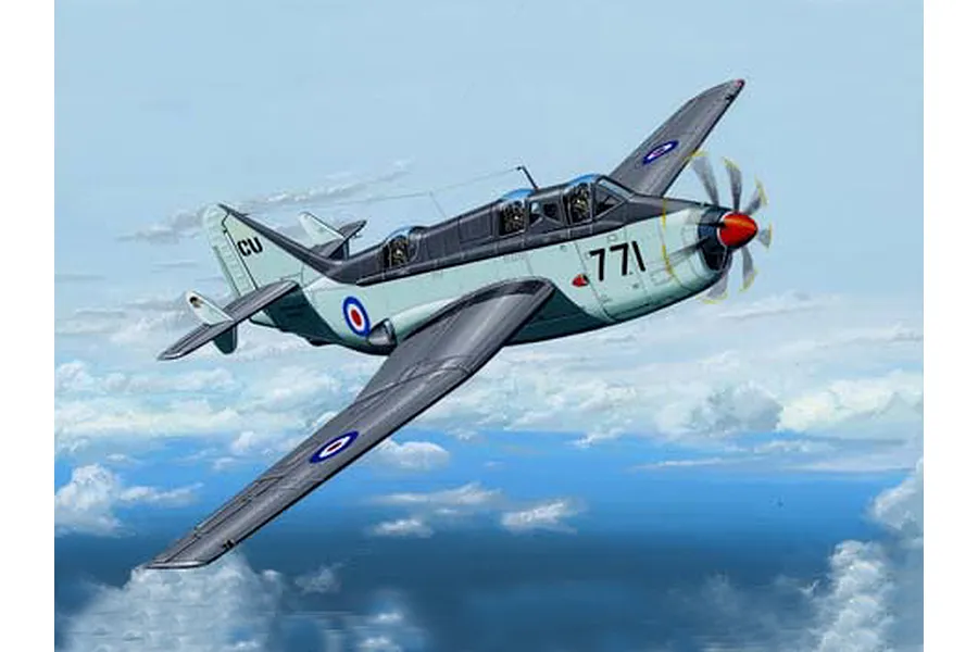 Trumpeter 1/72 British AS.Mk.1/4 Gannet Bomber Scaled Plastic Model Kit image 30072