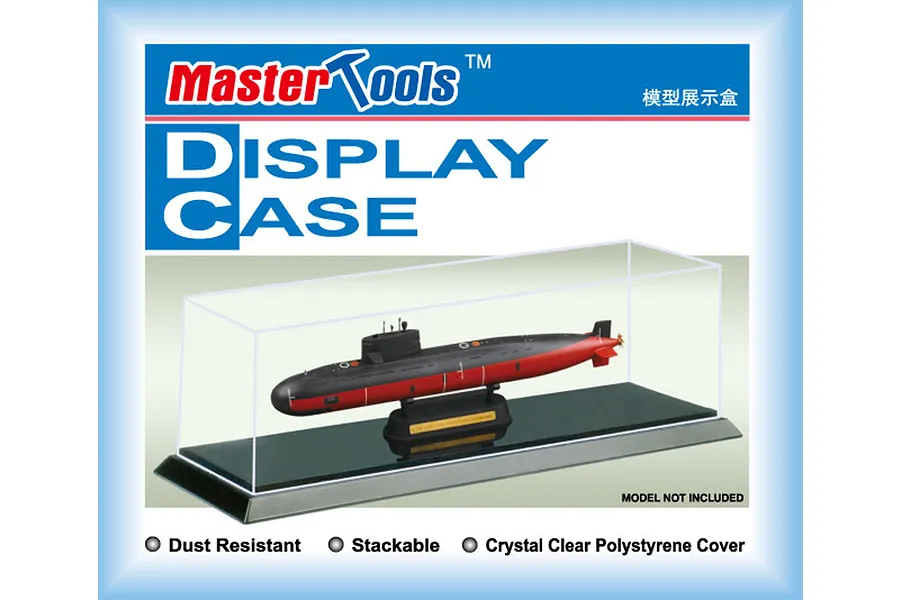 Trumpeter Model Plastic Display Case 257x66x82mm image 30106