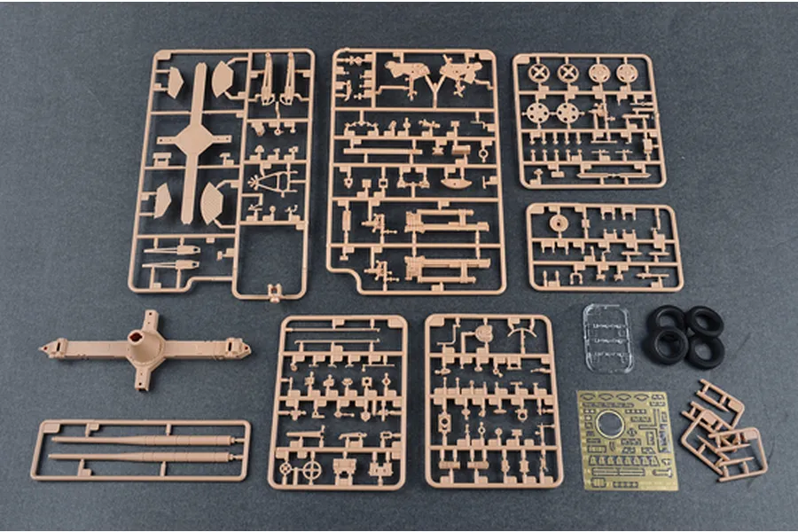 Trumpeter 1/35 Soviet M1942 52-K 85mm Air Defense Gun (Late Version) Scaled Plastic Model Kit image 30207