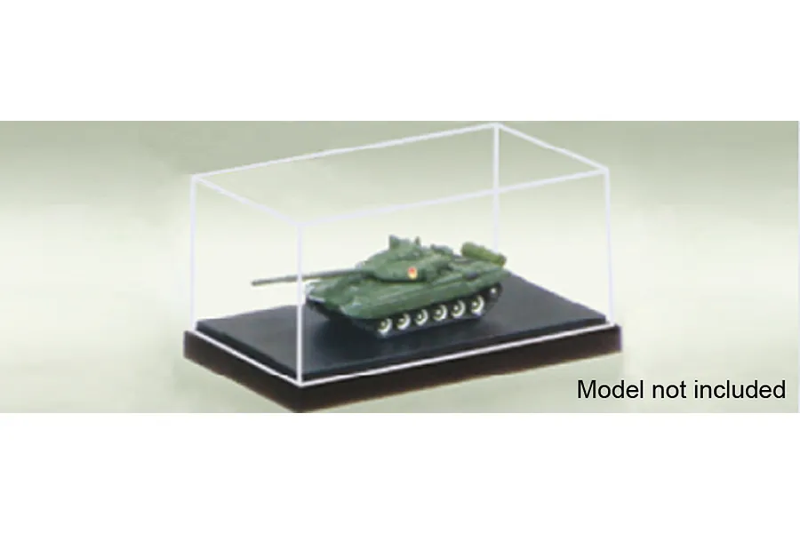 Trumpeter 90x51x38mm Plastic Scale Model Display Case Set 5Pcs image 30229