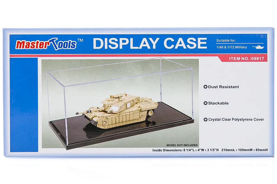 Trumpeter Model Plastic Display Case 210x100x80mm image 30230