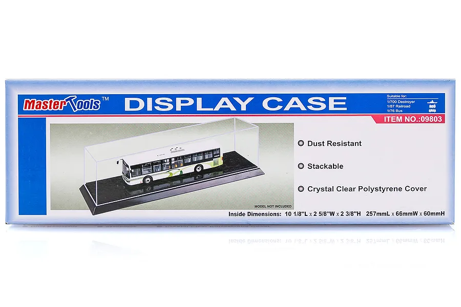 Trumpeter Model Plastic Display Case 257x66x60mm image 30234