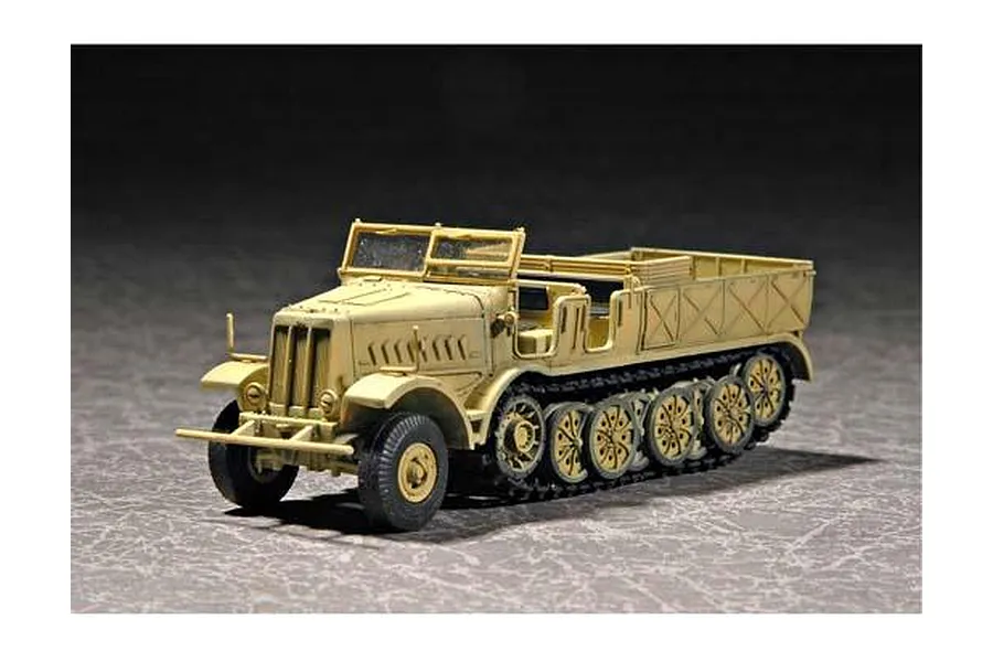 Trumpeter 1/72 German Sd.Kfz.9 18 Ton Half-track Scaled Plastic Model Kit image 30259