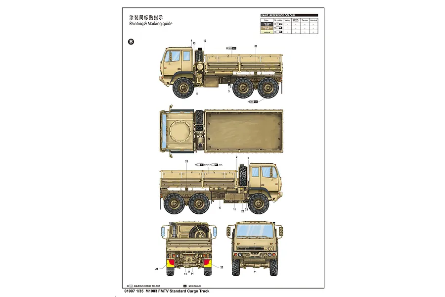 Trumpeter 1/35 KZKT-537L Airfield Truck Scaled Plastic Model Kit image 32