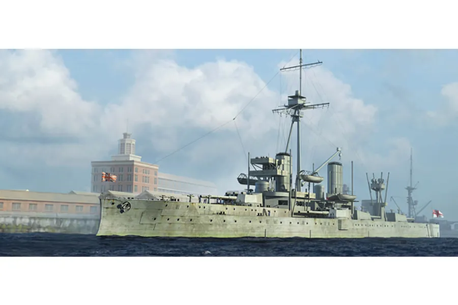 Trumpeter 1/700 HMS Dreadnought 1907 Battleship Plastic Model Kit image 11
