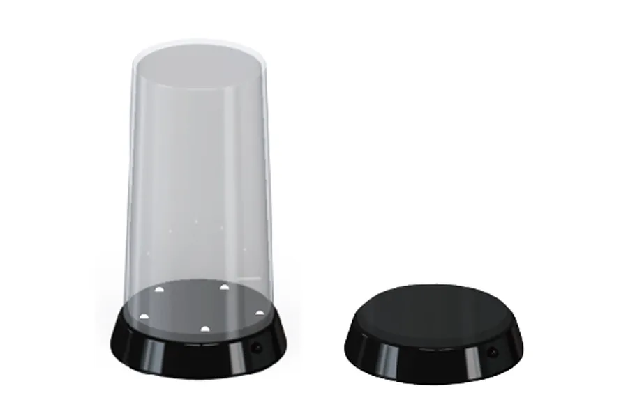 Trumpeter Model Plastic Display Case 84x185mm w/ LED image 30329
